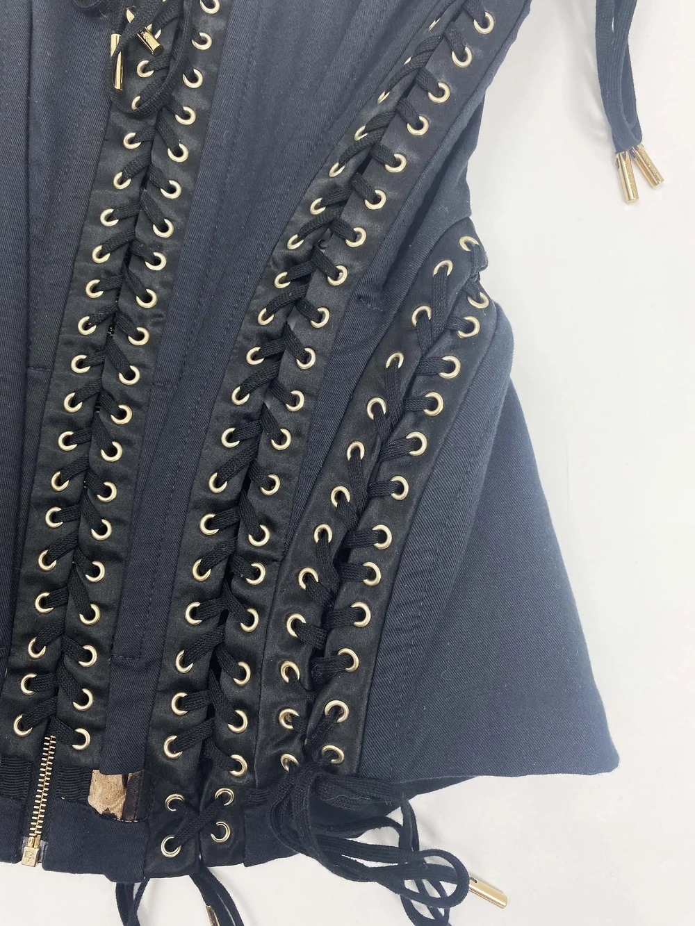 Dolce & Gabbana lace up corset — JAMES VELORIA
